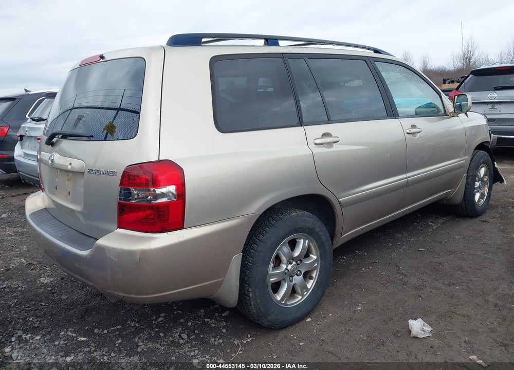 2006 TOYOTA HIGHLANDER V6 VIN: JTEHP21A460181061