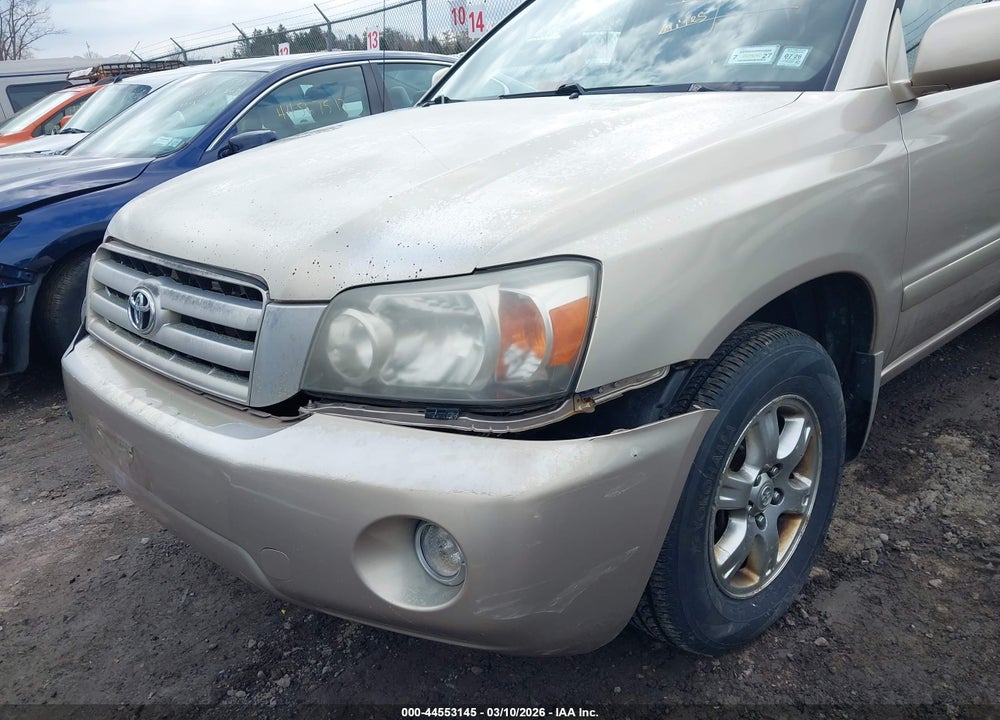 2006 TOYOTA HIGHLANDER V6 VIN: JTEHP21A460181061