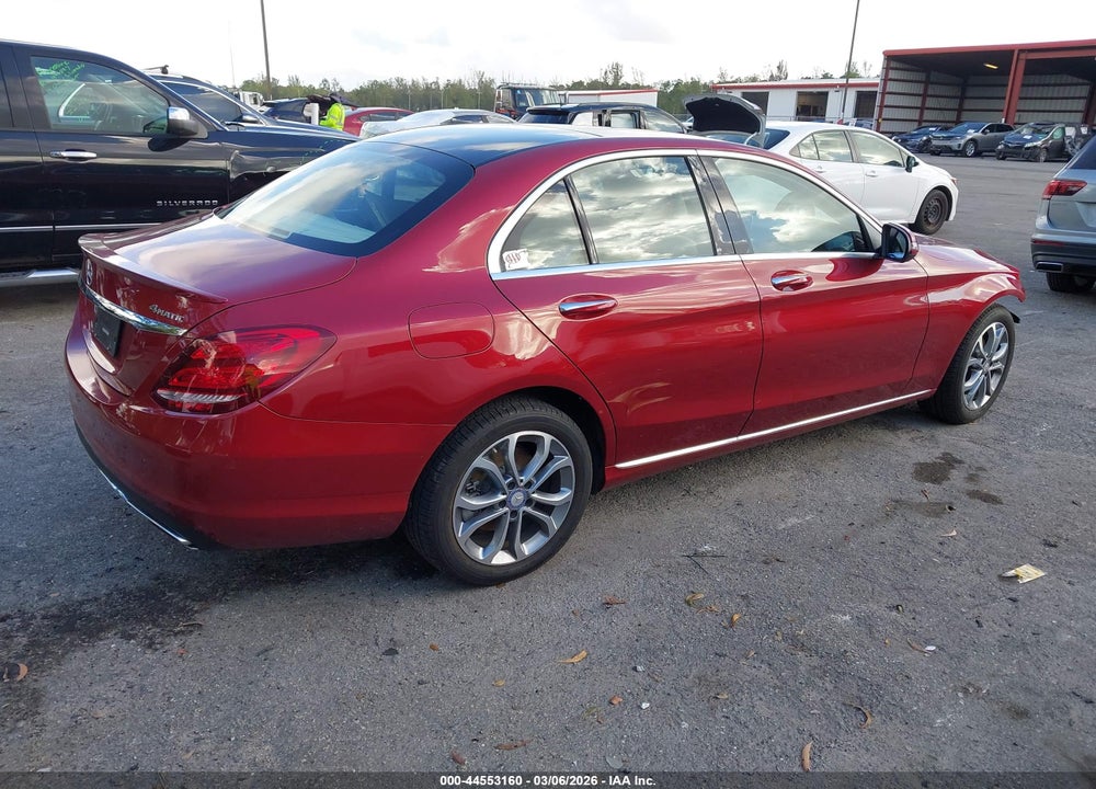 2017 MERCEDES-BENZ C 300 4MATIC VIN: 55SWF4KB9HU209862