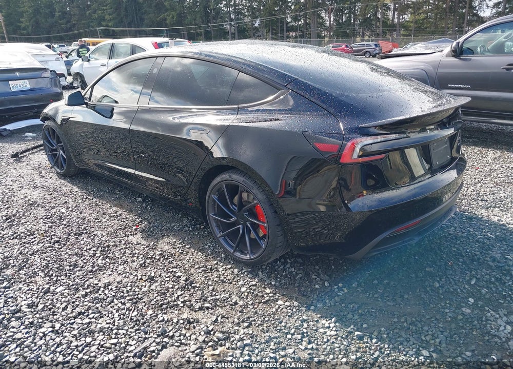 2024 TESLA MODEL 3 PERFORMANCE ALL-WHEEL DRIVE VIN: 5YJ3E1ET0RF809150