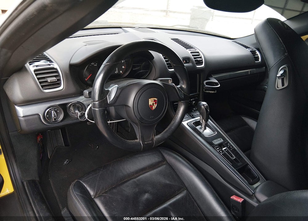 2014 PORSCHE BOXSTER VIN: WP0CA2A82ES122008