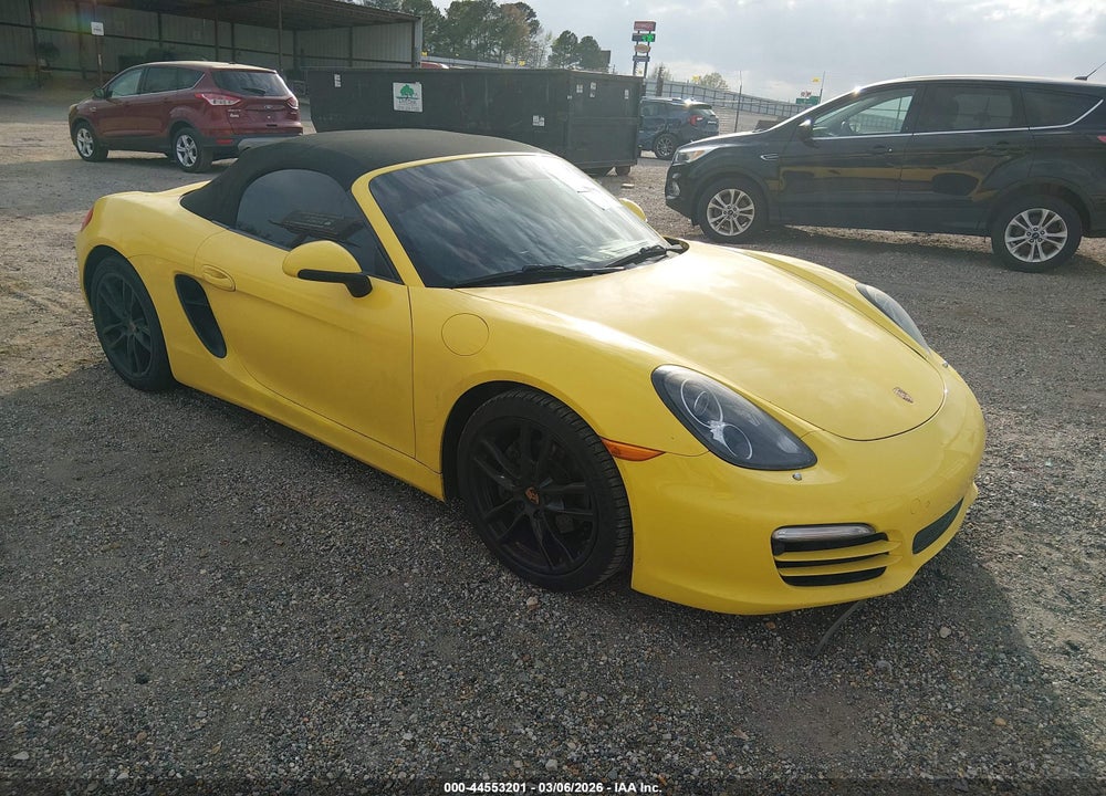 2014 PORSCHE BOXSTER VIN: WP0CA2A82ES122008