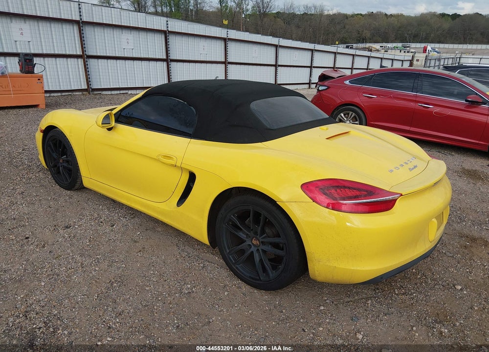 2014 PORSCHE BOXSTER VIN: WP0CA2A82ES122008