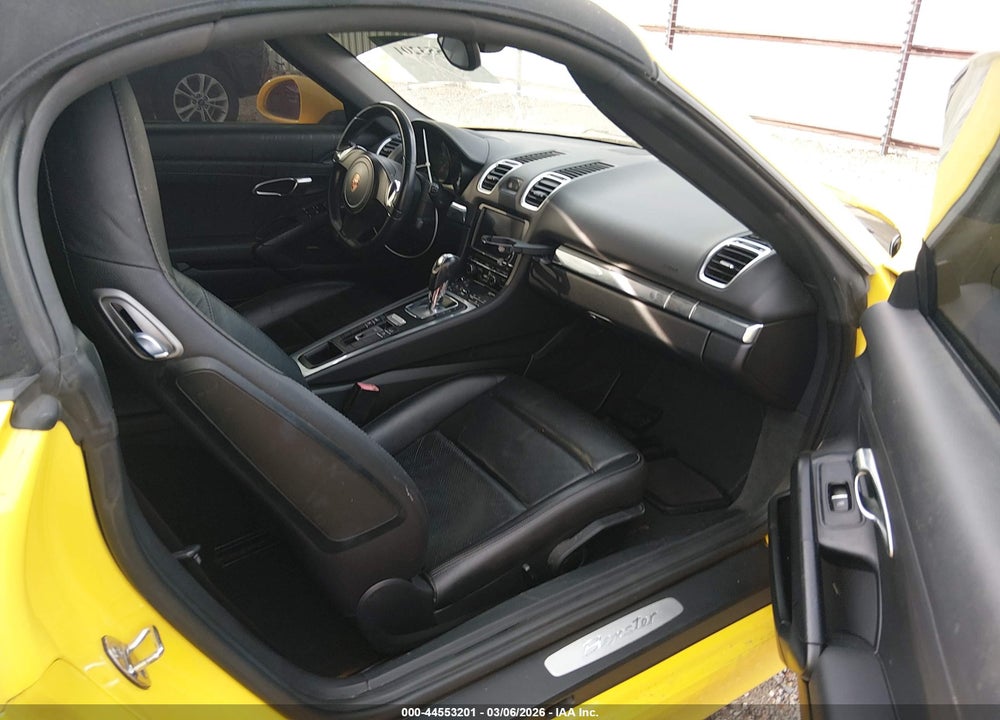 2014 PORSCHE BOXSTER VIN: WP0CA2A82ES122008