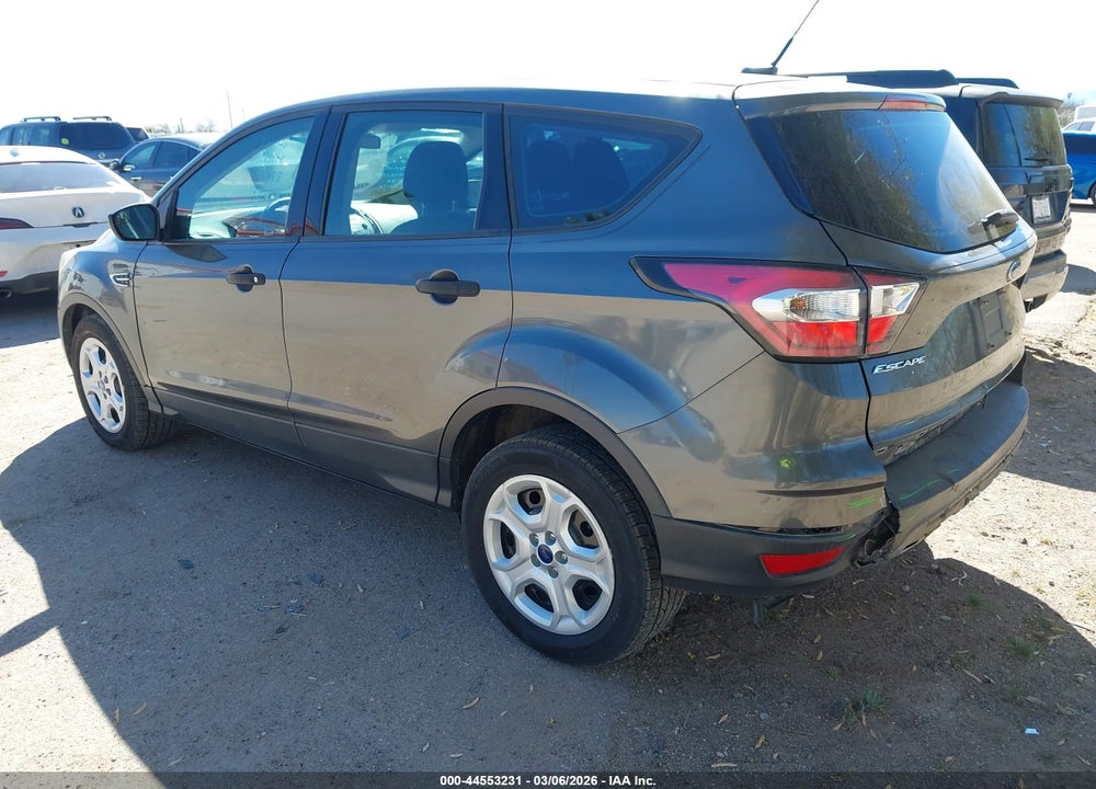 2017 FORD ESCAPE S VIN: 1FMCU0F75HUA28172