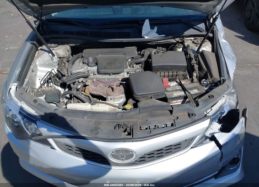 2012 TOYOTA CAMRY SE VIN: 4T1BF1FK3CU057954
