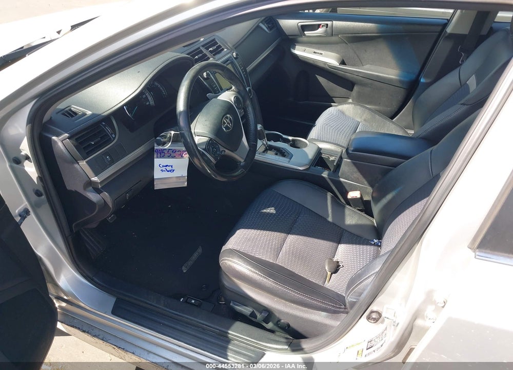 2012 TOYOTA CAMRY SE VIN: 4T1BF1FK3CU057954