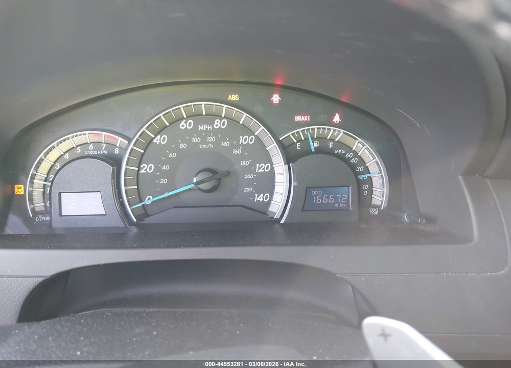 2012 TOYOTA CAMRY SE VIN: 4T1BF1FK3CU057954