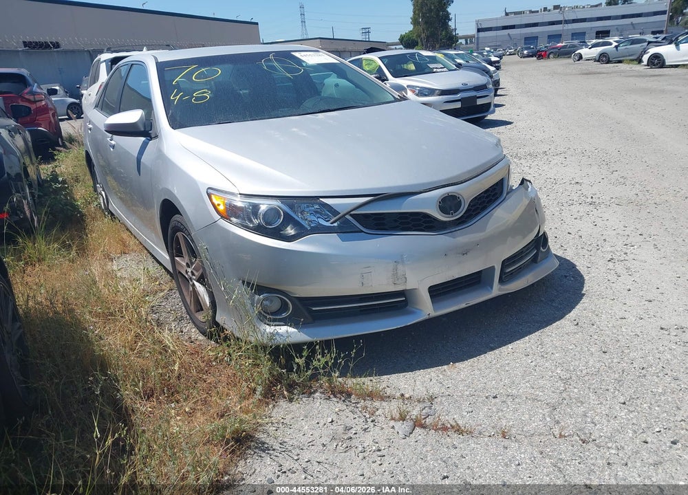 2012 TOYOTA CAMRY SE VIN: 4T1BF1FK3CU057954