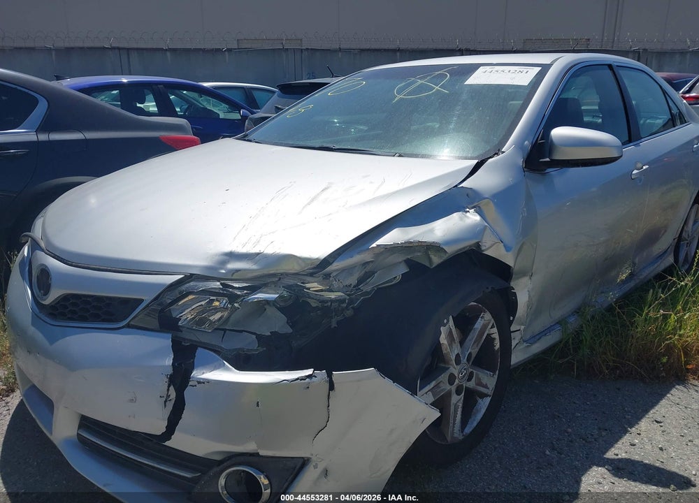 2012 TOYOTA CAMRY SE VIN: 4T1BF1FK3CU057954