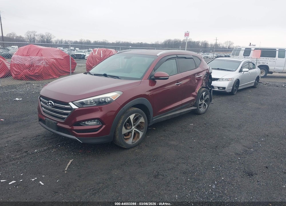 2016 HYUNDAI TUCSON LIMITED VIN: KM8J3CA25GU088622