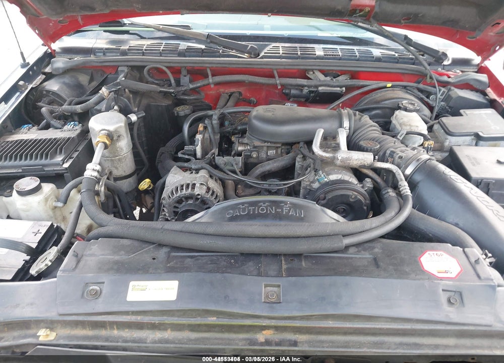 1999 CHEVROLET S-10 LS VIN: 1GCCT19X9XK211433