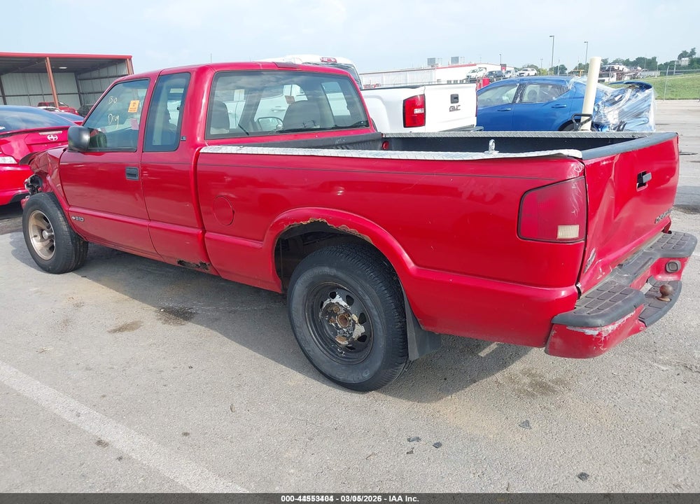 1999 CHEVROLET S-10 LS VIN: 1GCCT19X9XK211433