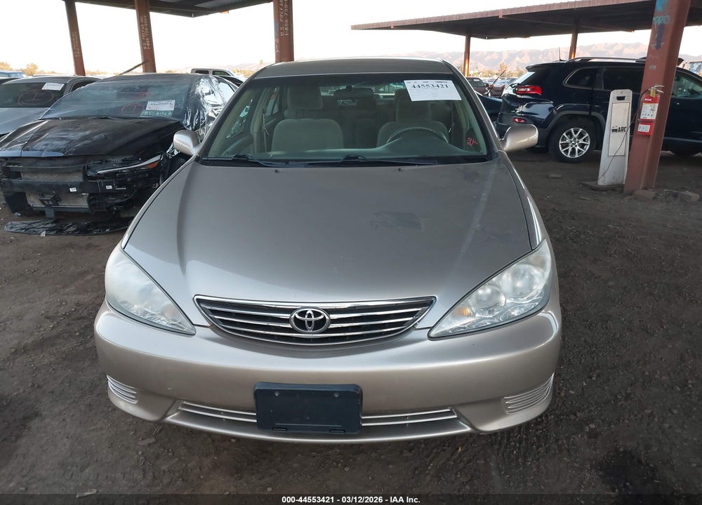 2006 TOYOTA CAMRY LE VIN: 4T1BE32K36U113383