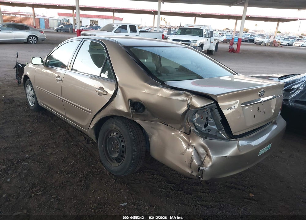 2006 TOYOTA CAMRY LE VIN: 4T1BE32K36U113383