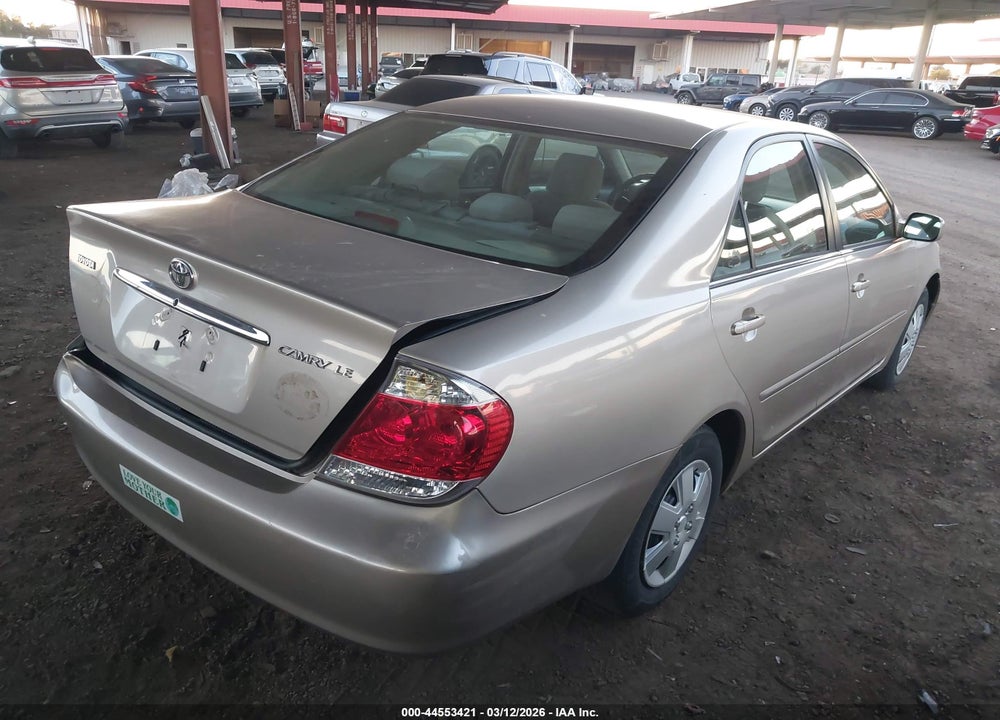 2006 TOYOTA CAMRY LE VIN: 4T1BE32K36U113383