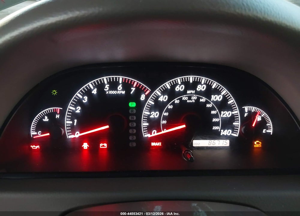 2006 TOYOTA CAMRY LE VIN: 4T1BE32K36U113383