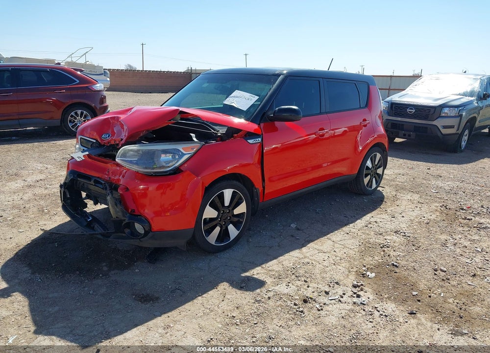 2016 KIA SOUL + VIN: KNDJP3A56G7303863