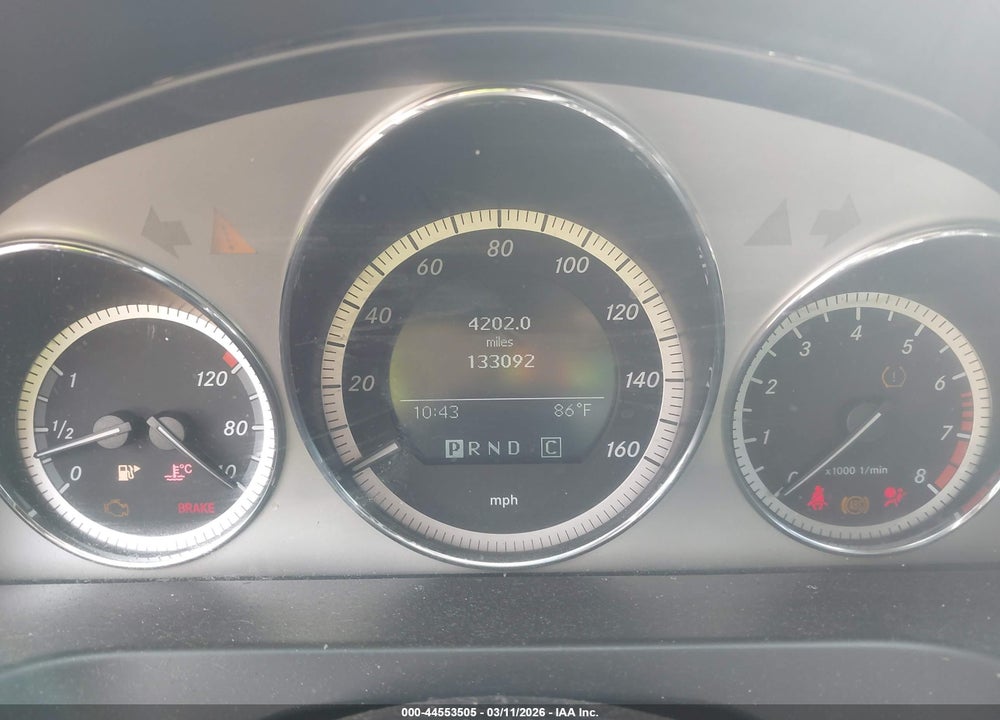 2009 MERCEDES-BENZ C 300 SPORT 4MATIC VIN: WDDGF81X89R073364