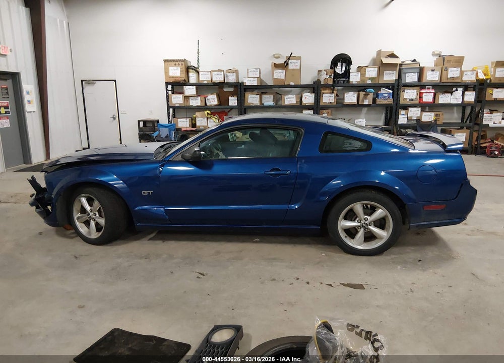 2007 FORD MUSTANG GT DELUXE/GT PREMIUM VIN: 1ZVFT82H775324530