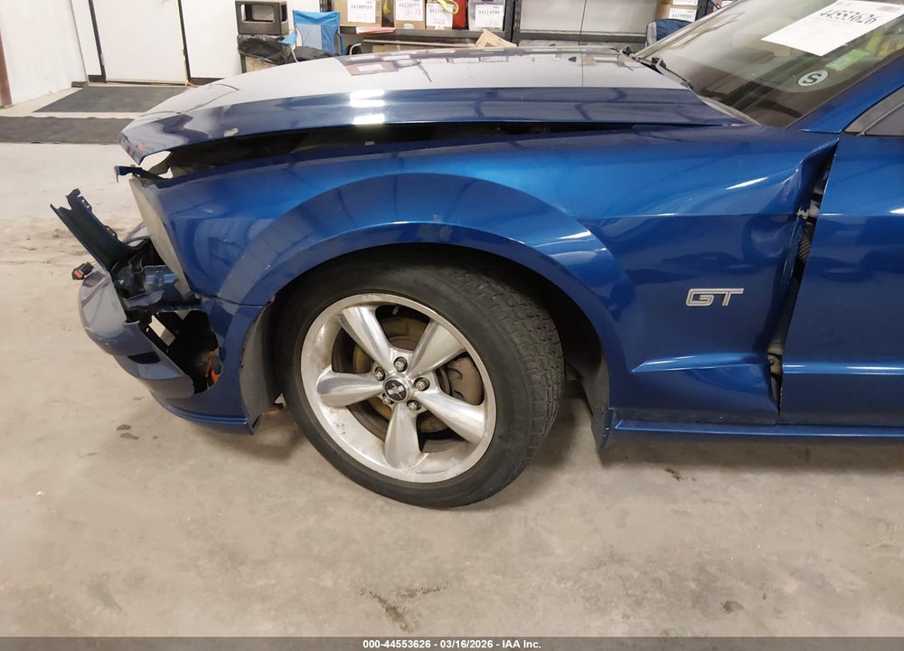 2007 FORD MUSTANG GT DELUXE/GT PREMIUM VIN: 1ZVFT82H775324530