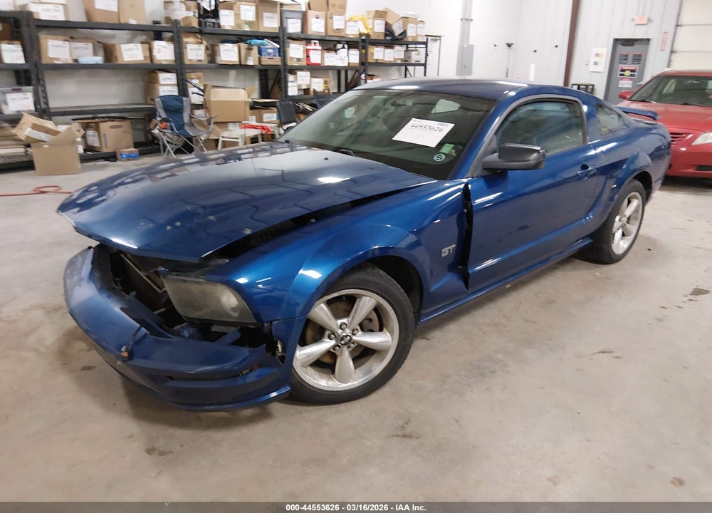 2007 FORD MUSTANG GT DELUXE/GT PREMIUM VIN: 1ZVFT82H775324530