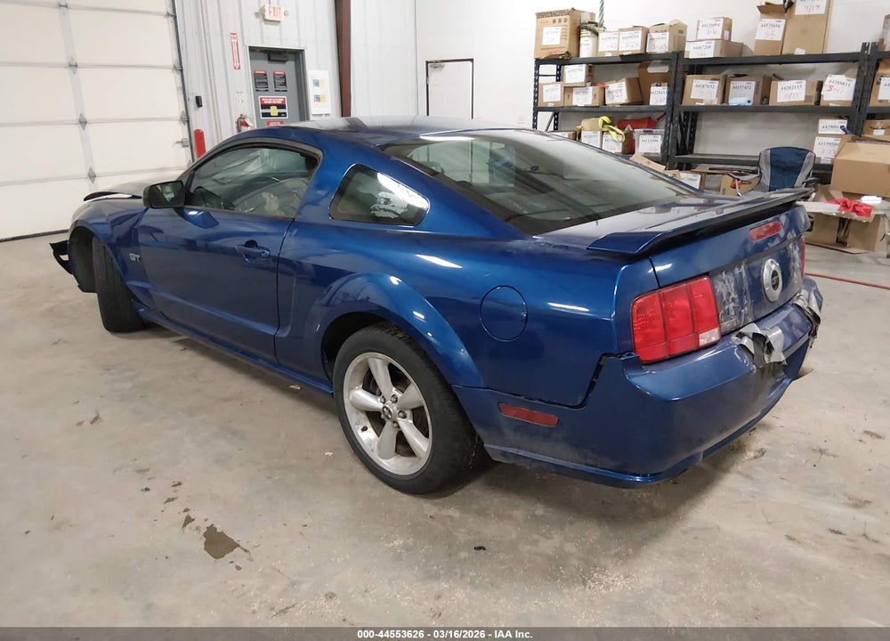2007 FORD MUSTANG GT DELUXE/GT PREMIUM VIN: 1ZVFT82H775324530