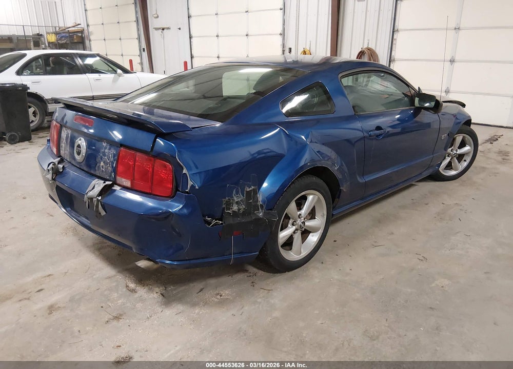 2007 FORD MUSTANG GT DELUXE/GT PREMIUM VIN: 1ZVFT82H775324530