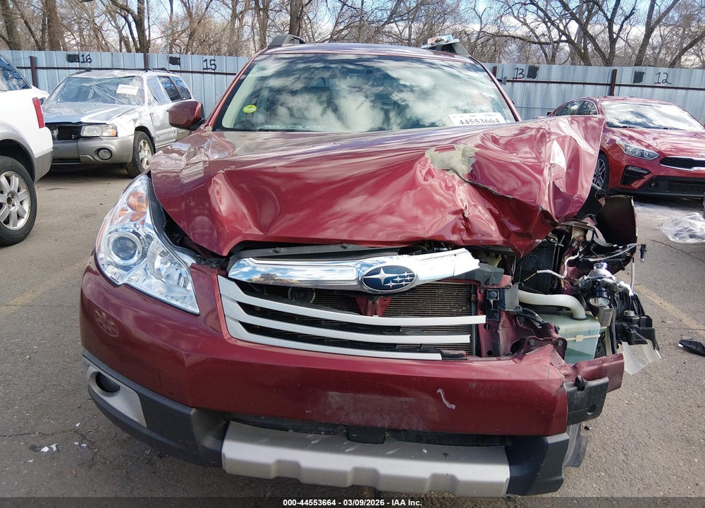 2011 SUBARU OUTBACK 2.5I LIMITED VIN: 4S4BRBLCXB3442698