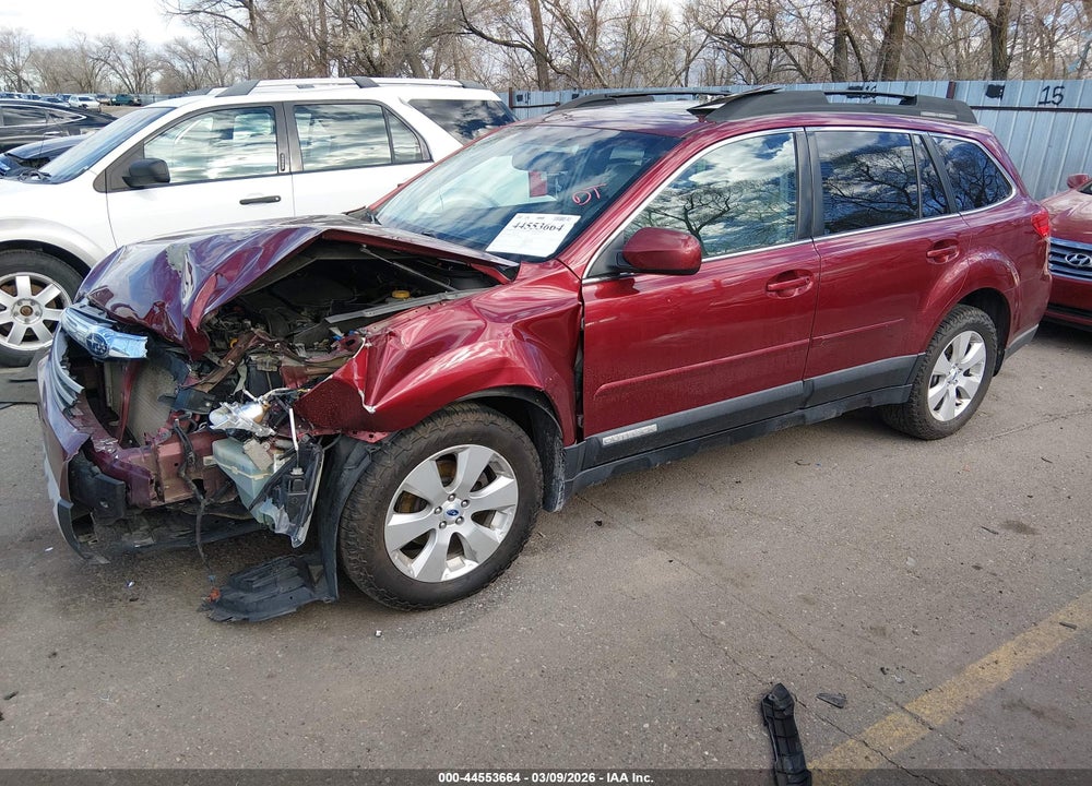 2011 SUBARU OUTBACK 2.5I LIMITED VIN: 4S4BRBLCXB3442698