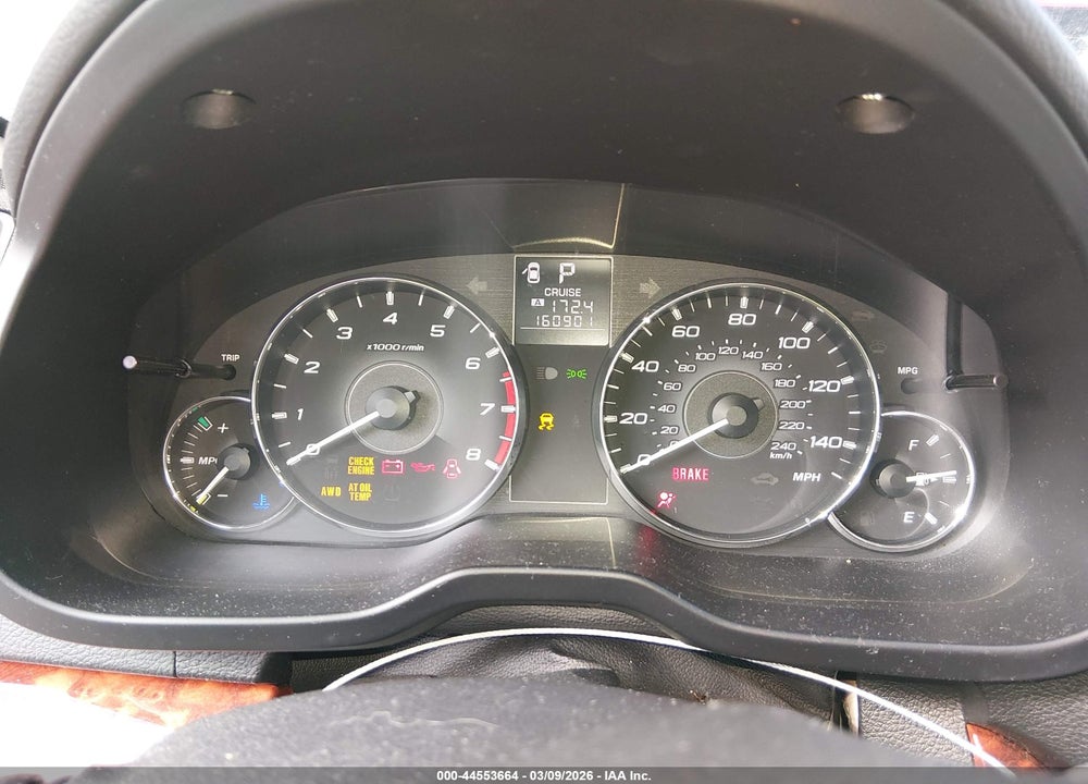 2011 SUBARU OUTBACK 2.5I LIMITED VIN: 4S4BRBLCXB3442698
