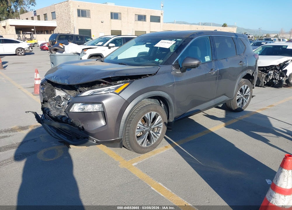 2021 NISSAN ROGUE SV FWD VIN: 5N1AT3BA2MC804450