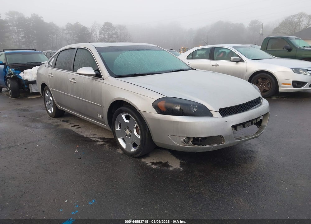 2008 CHEVROLET IMPALA SS VIN: 2G1WD58CX89200341