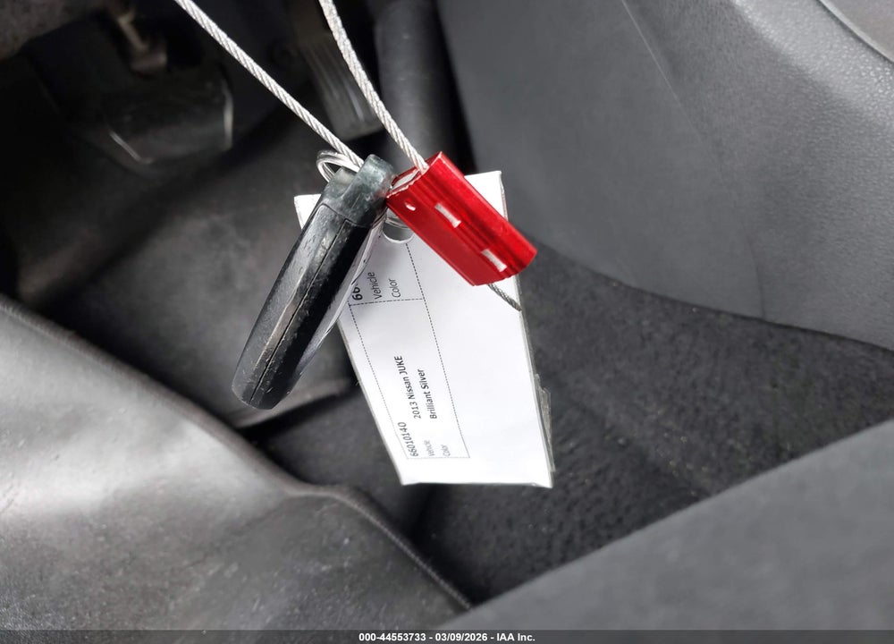 2013 NISSAN JUKE SV VIN: JN8AF5MR0DT205643