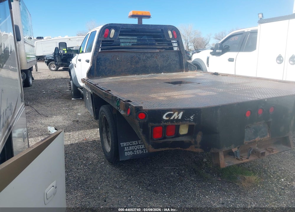 2011 RAM 5500 HD CHASSIS ST/SLT/LAIE VIN: 3D6WU7CL2BG597514
