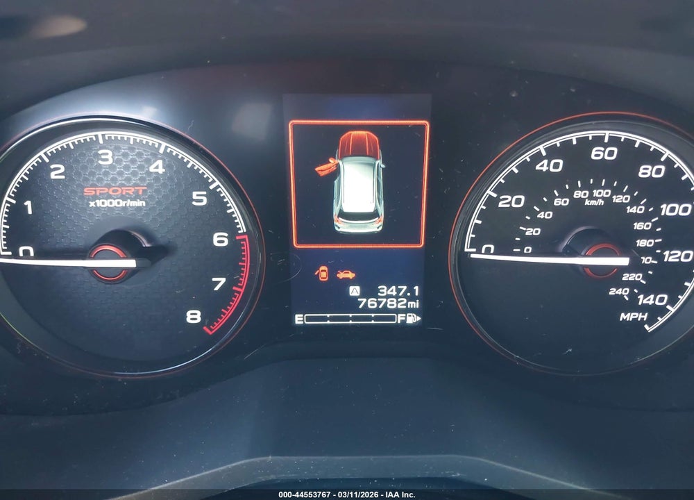 2019 SUBARU FORESTER SPORT VIN: JF2SKAKC3KH551285
