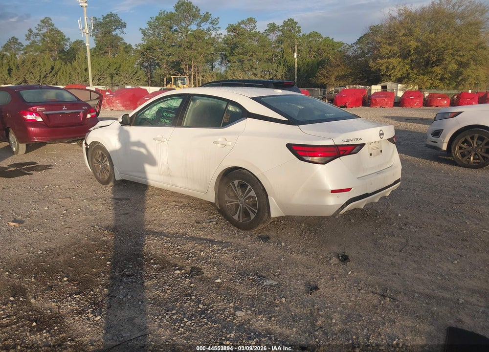 2022 NISSAN SENTRA SV XTRONIC CVT VIN: 3N1AB8CV1NY207226