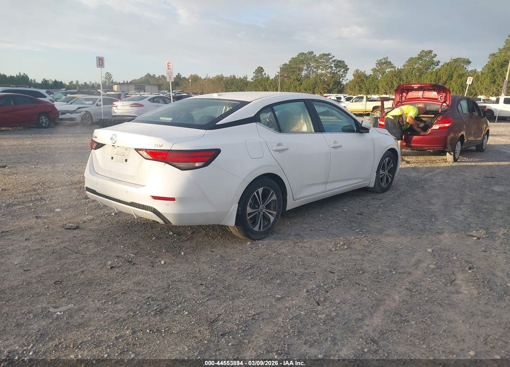2022 NISSAN SENTRA SV XTRONIC CVT VIN: 3N1AB8CV1NY207226