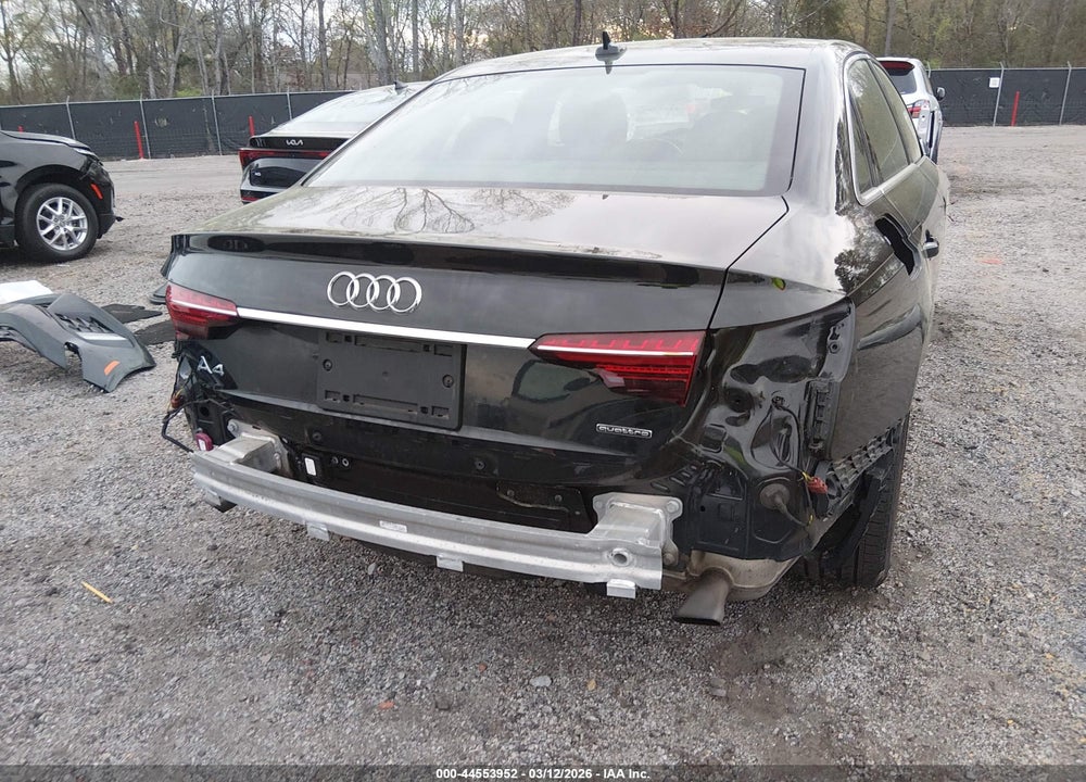 2021 AUDI A4 PREMIUM 45 TFSI S LINE QUATTRO S TRONIC VIN: WAUDAAF44MA062075