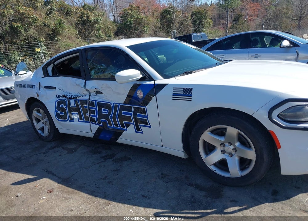 2016 DODGE CHARGER POLICE VIN: 2C3CDXAT8GH356628