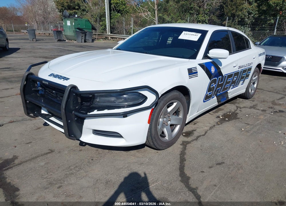 2016 DODGE CHARGER POLICE VIN: 2C3CDXAT8GH356628