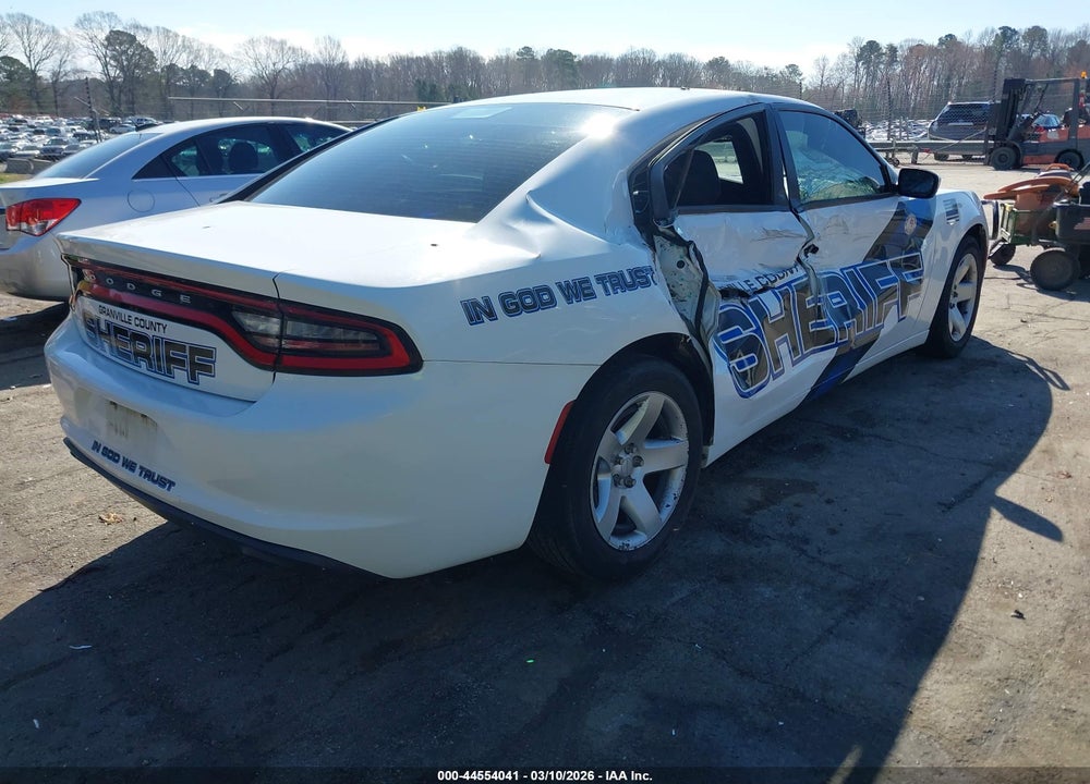 2016 DODGE CHARGER POLICE VIN: 2C3CDXAT8GH356628