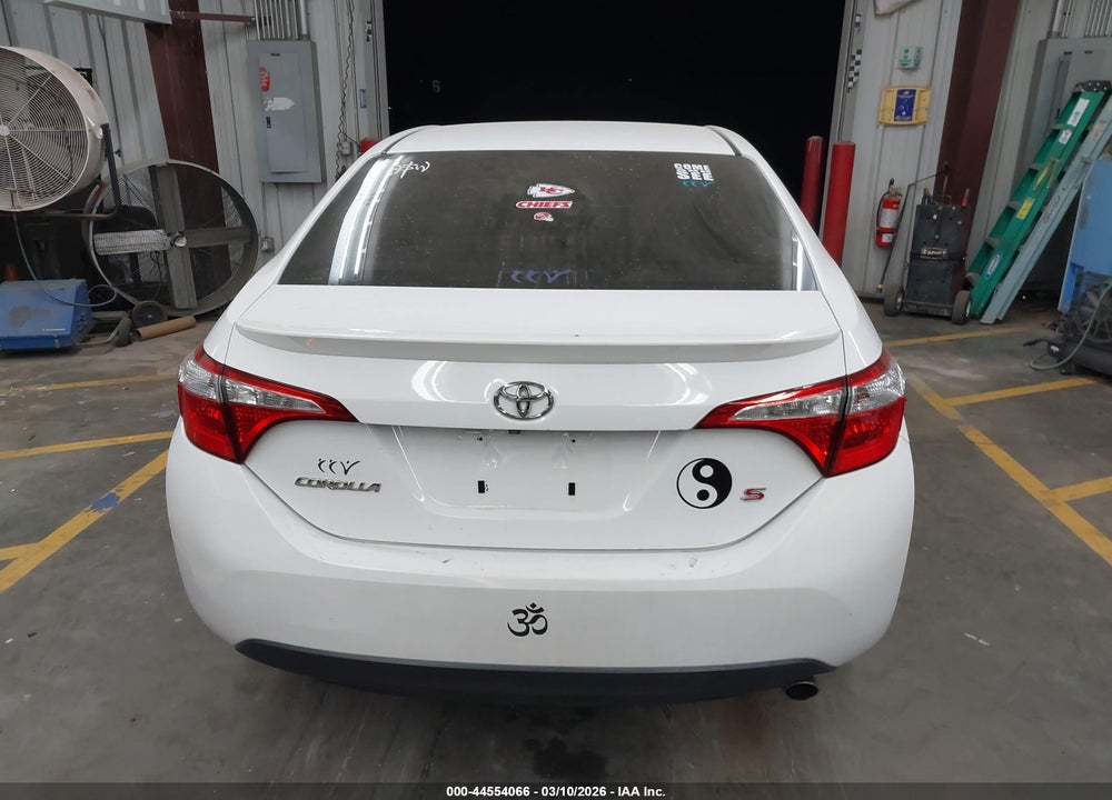 2014 TOYOTA COROLLA S PLUS VIN: 2T1BURHE0EC016925