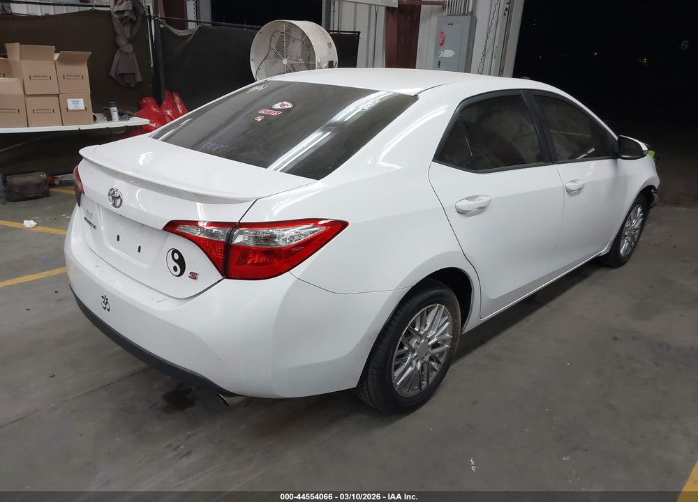 2014 TOYOTA COROLLA S PLUS VIN: 2T1BURHE0EC016925