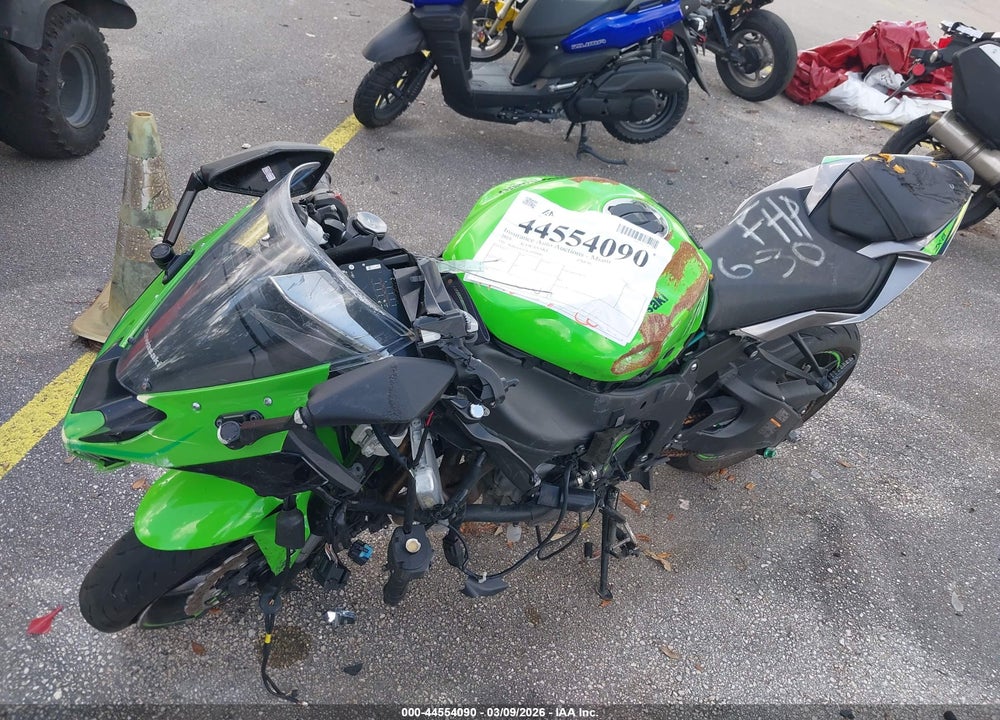 2019 KAWASAKI ZX636 VIN: JKBZXJG13KA001685