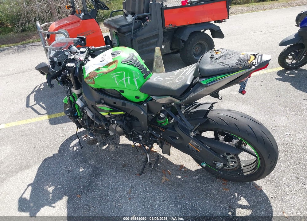 2019 KAWASAKI ZX636 VIN: JKBZXJG13KA001685