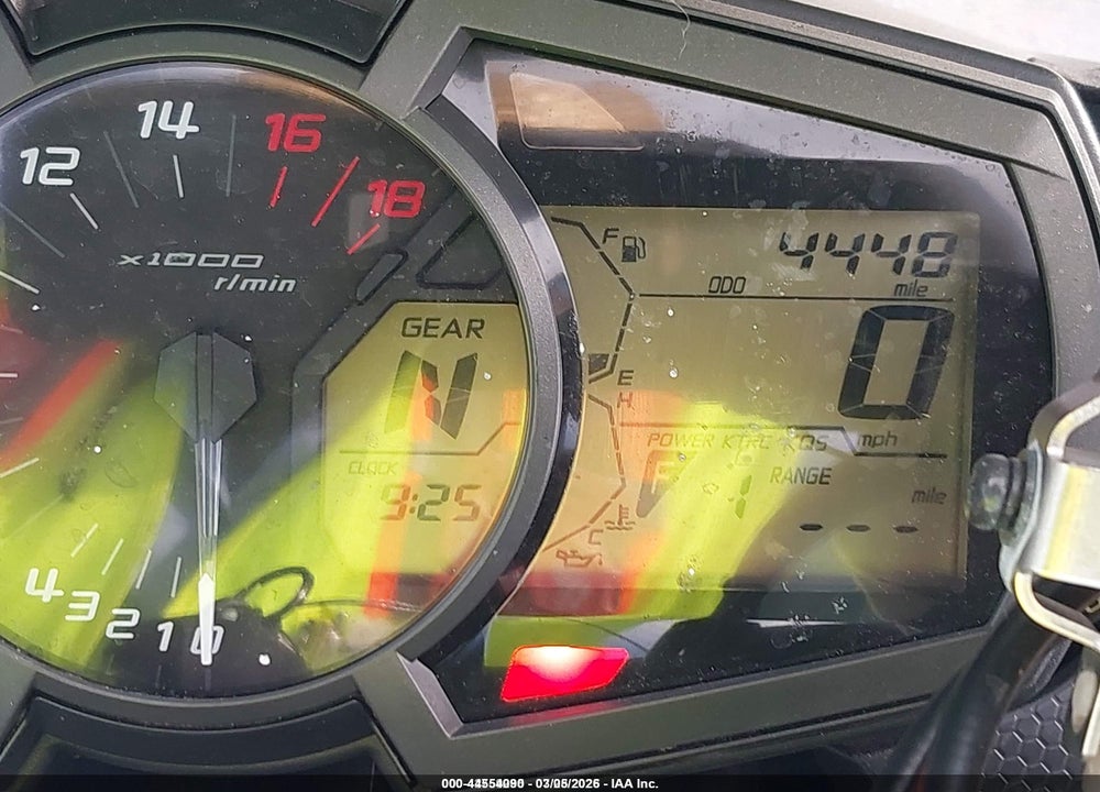 2019 KAWASAKI ZX636 VIN: JKBZXJG13KA001685