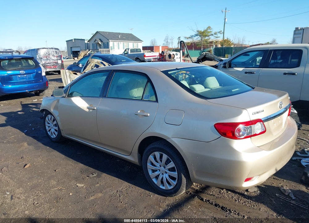2013 TOYOTA COROLLA LE VIN: 5YFBU4EE6DP207478