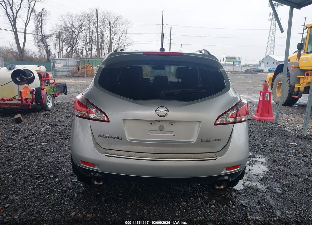 2011 NISSAN MURANO LE VIN: JN8AZ1MW0BW174301