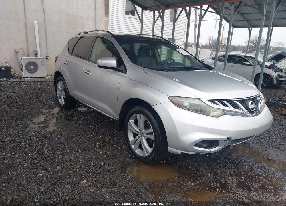 2011 NISSAN MURANO LE VIN: JN8AZ1MW0BW174301